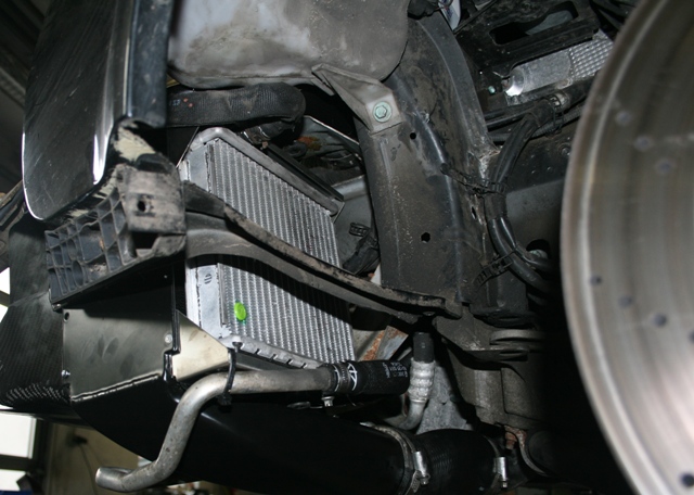 Radiador extra del Audi RS6 Plus